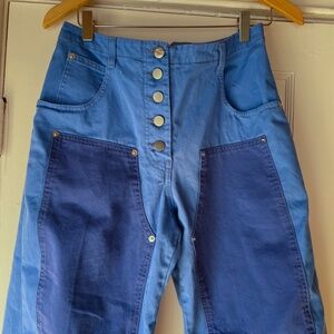 RACHEL COMEY Handy Paneled trousers blue Size 4